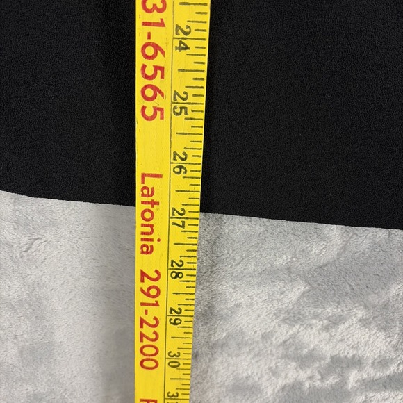 Vintage Louis Feraud 100% Wool Pencil Skirt Lined Black Size 16 Made in Germany - Picture 4 of 6